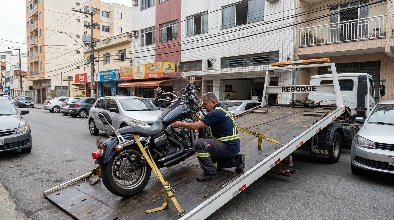 Guincho para Moto em Taboão da Serra‑SP