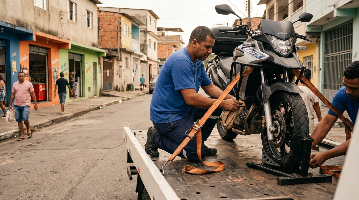 Guincho para Moto perto de mim em Taboão da Serra‑SP